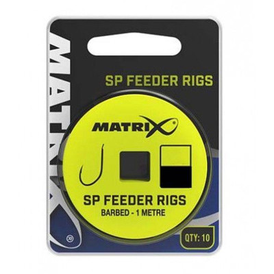 MATRIX sp feeder rigs barbed - 1m 18 0,125
